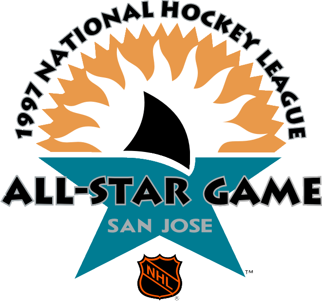 NHL All-Star Game 1996-1997 Logo vinyl decal